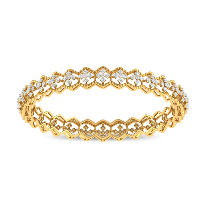 Hexagonal Bangle