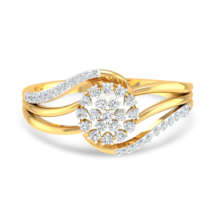 Artistic Floral Ring