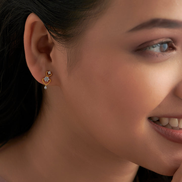 Violet Earring
