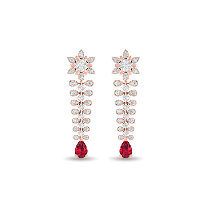 Star Danglign Earring
