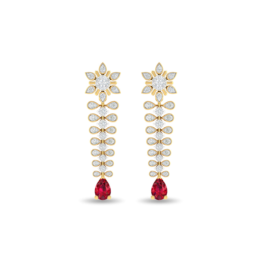 Star Danglign Earring