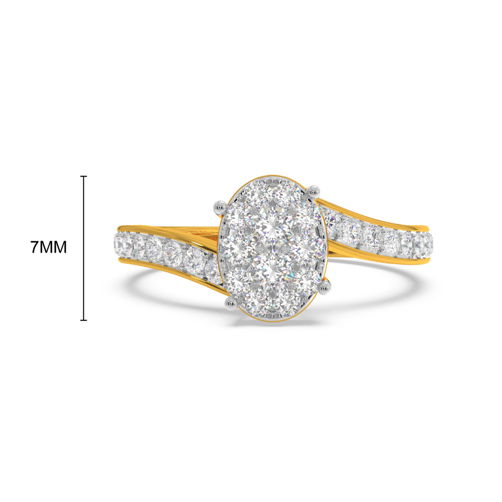 Composite Oval Ring