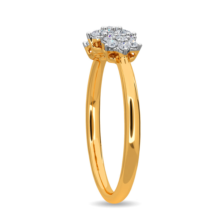 Three Flower Ring
