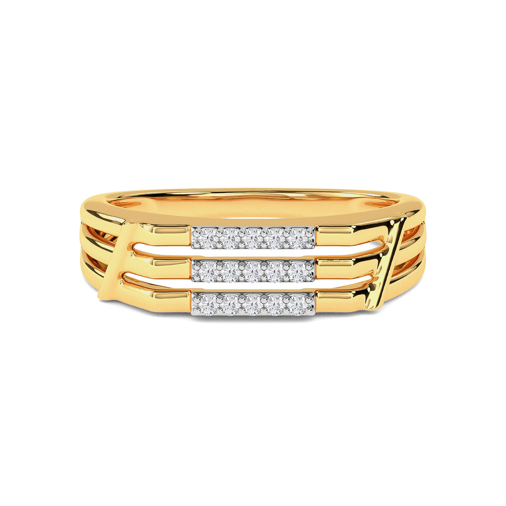 Three Row Ring For Him
