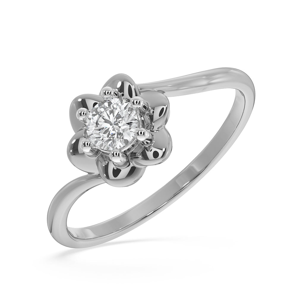 Skylara Solitaire Ring