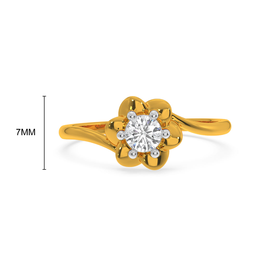 Skylara Solitaire Ring