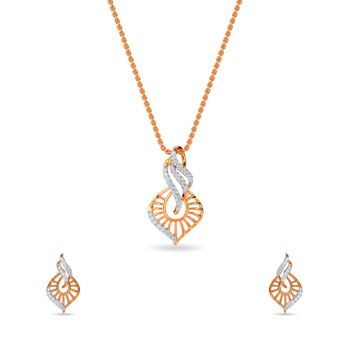 Durva Pendant Set