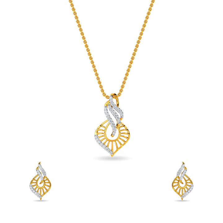 Durva Pendant Set