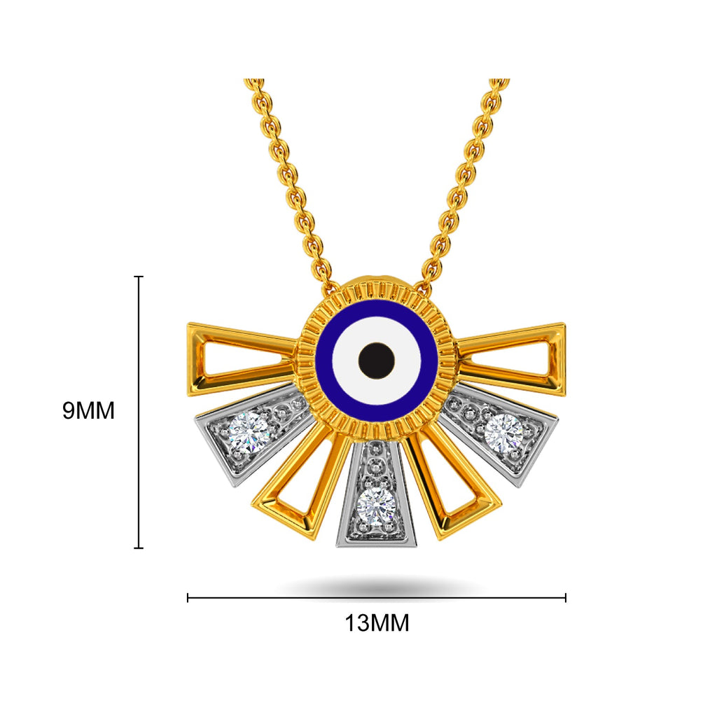Garima Evil Eye Pendant Set