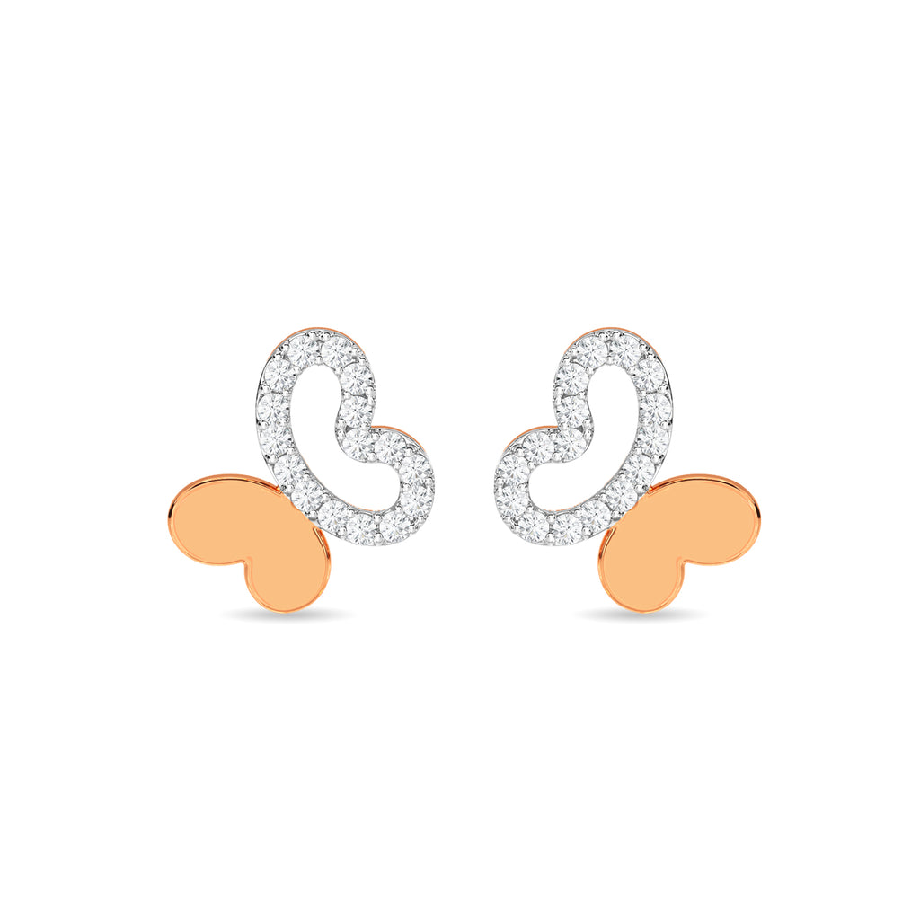 Bijou Butterfly Kids Studs
