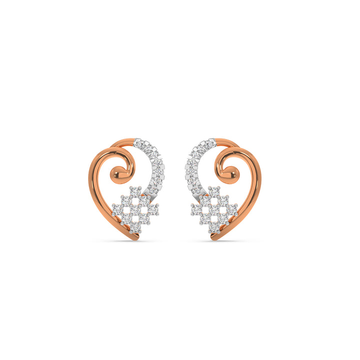Splendour Check Earring