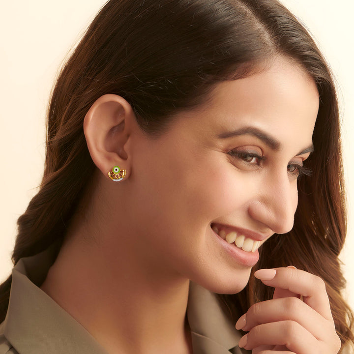Elnara Evil Eye Earring