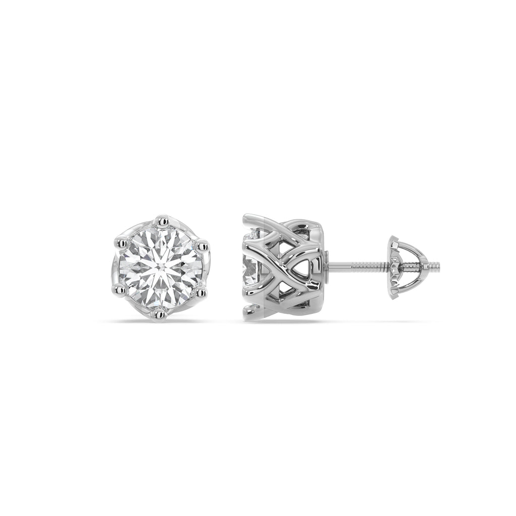 Saile Solitaire Earring