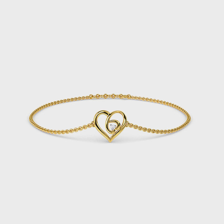 Infinity Heart Bracelet