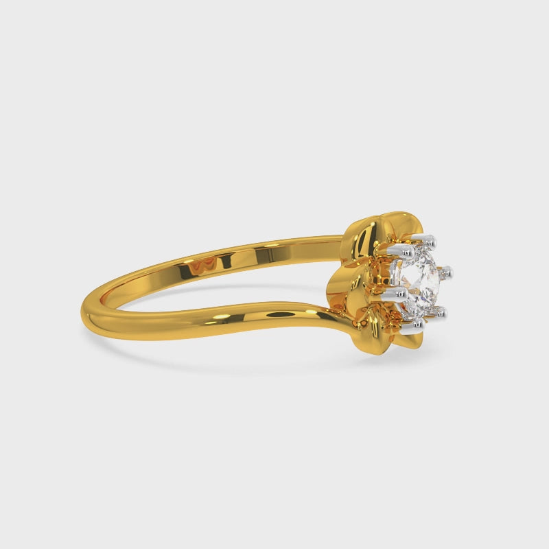Skylara Solitaire Ring
