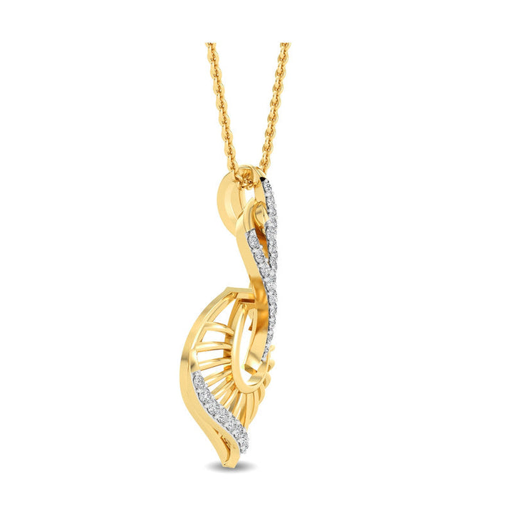 Durva Diamond Pendant Set