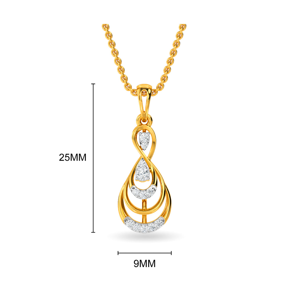 Ariel Diamond Pendant