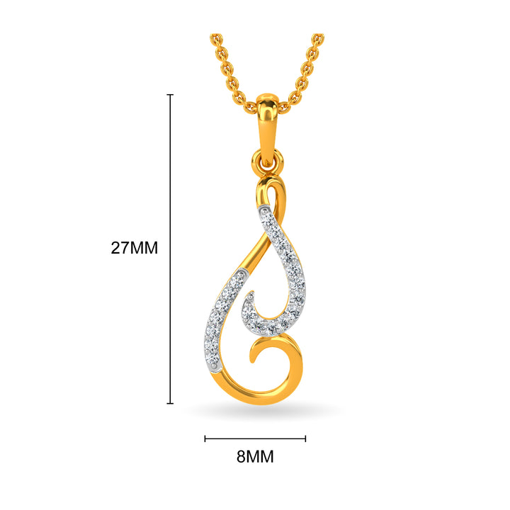 RHEA Diamond Pendant