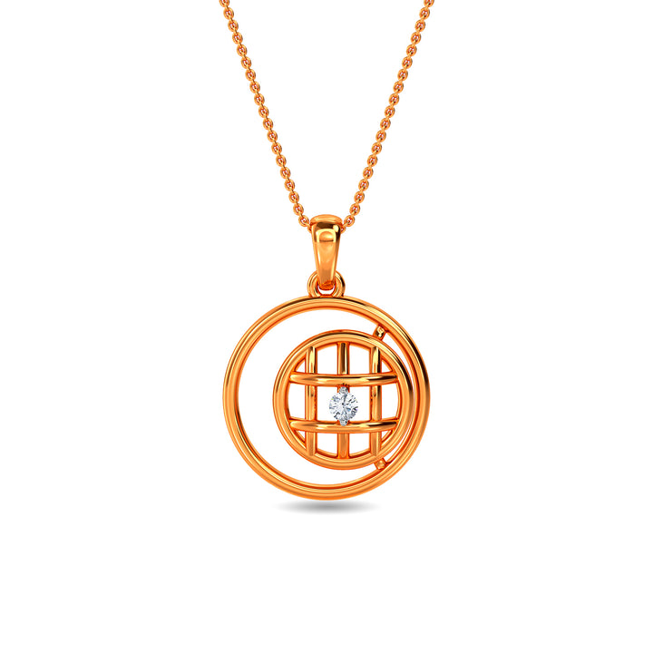 Afet Diamond Pendant