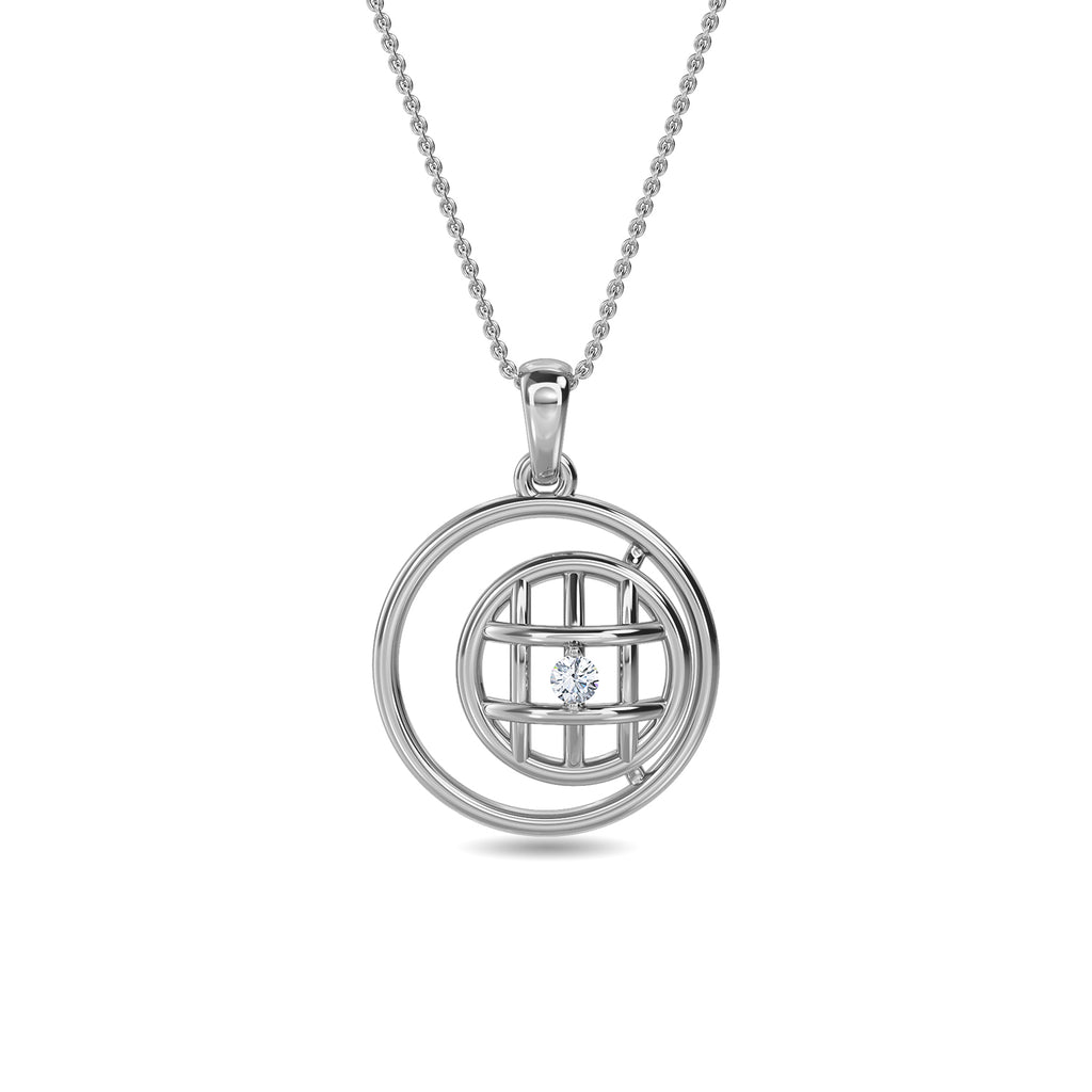 Afet Diamond Pendant