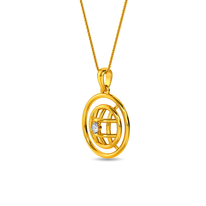 Afet Diamond Pendant