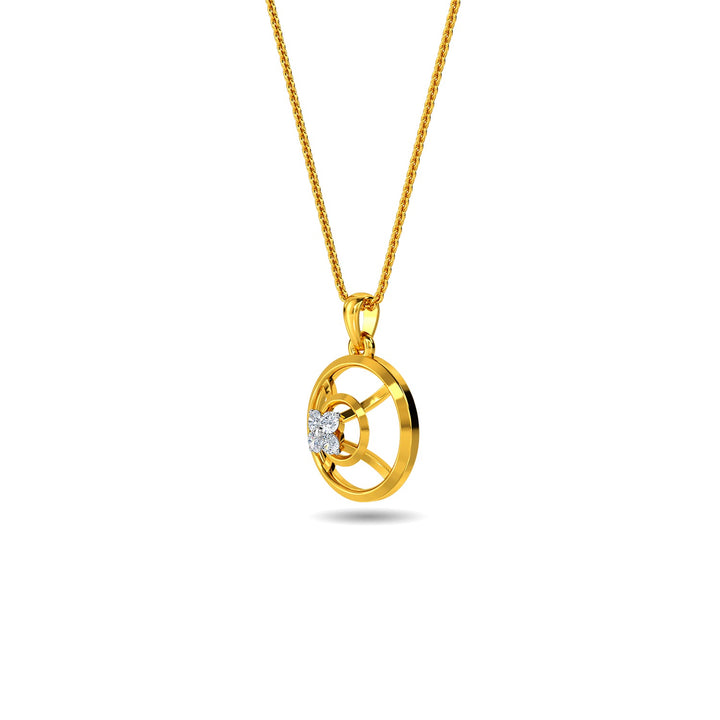 Leonie Diamond Pendant Set