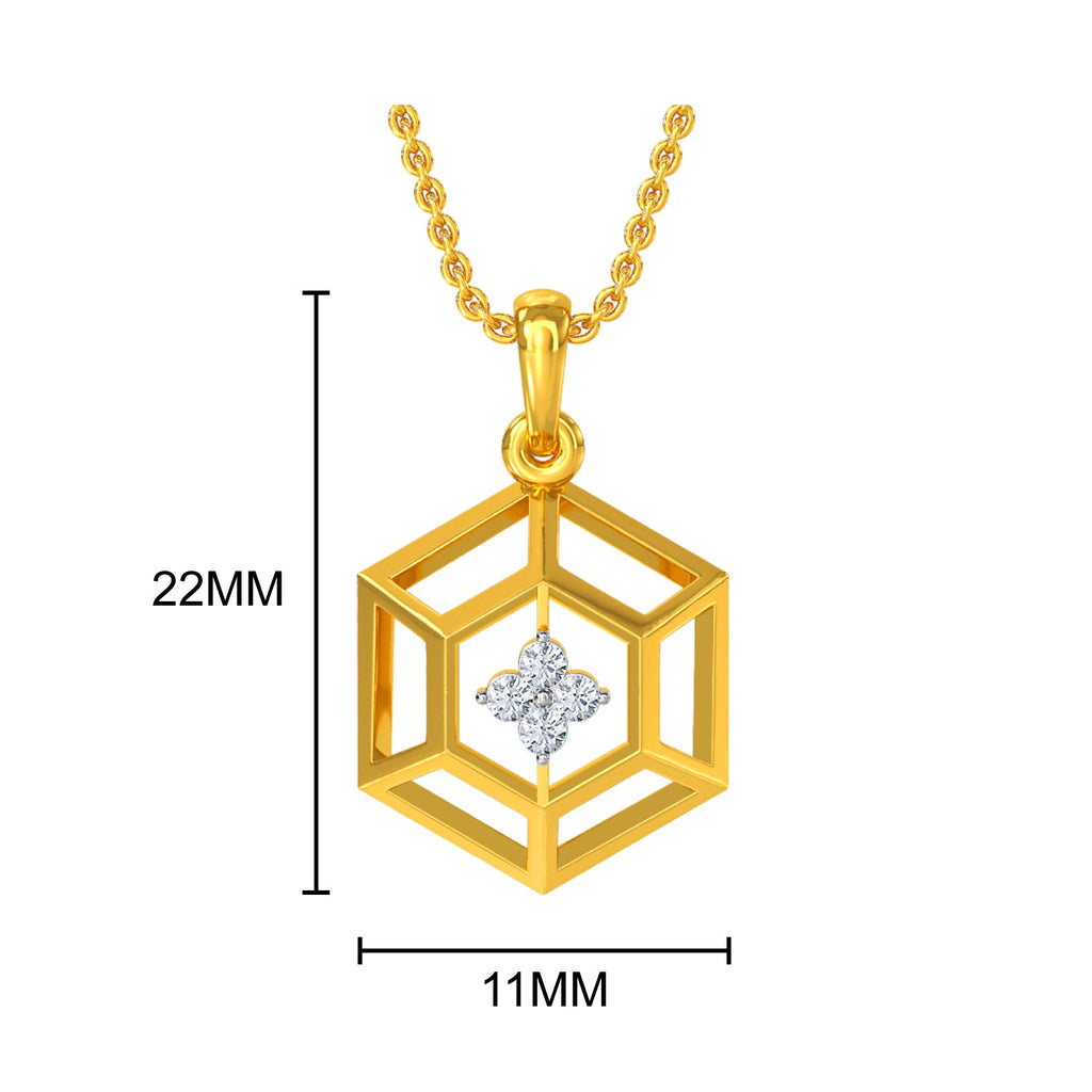 Luisa Diamond Pendant Set
