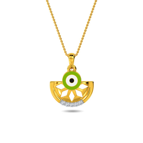 Elvan Evil Eye Diamond Pendant