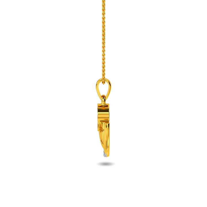 Elvan Evil Eye Diamond Pendant