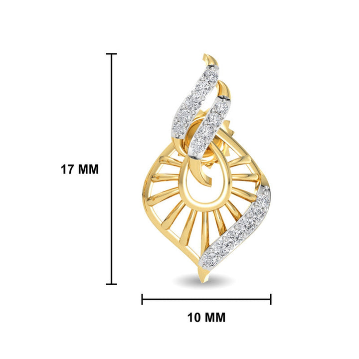 Durva Diamond Pendant Set