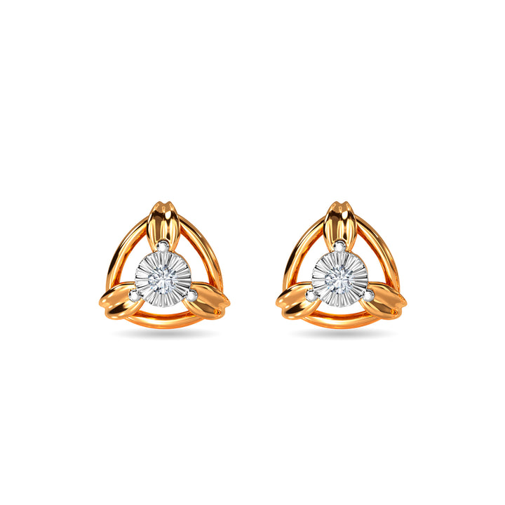 Ruby Diamond Earring