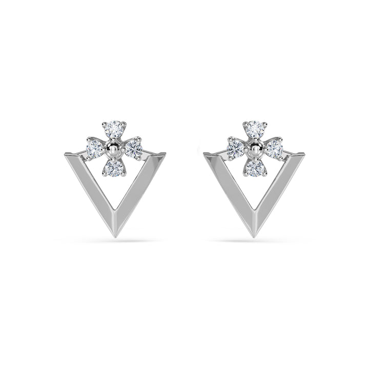 Audrey Diamond Earring