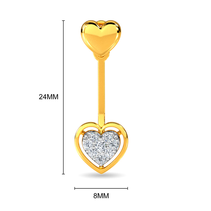 Atila Detachable Diamond Earring