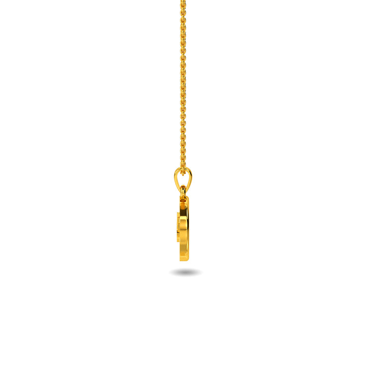 Emiri Evil Eye Gold Pendant