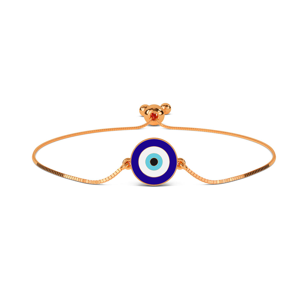 Emry Evil Eye Gold Bracelet