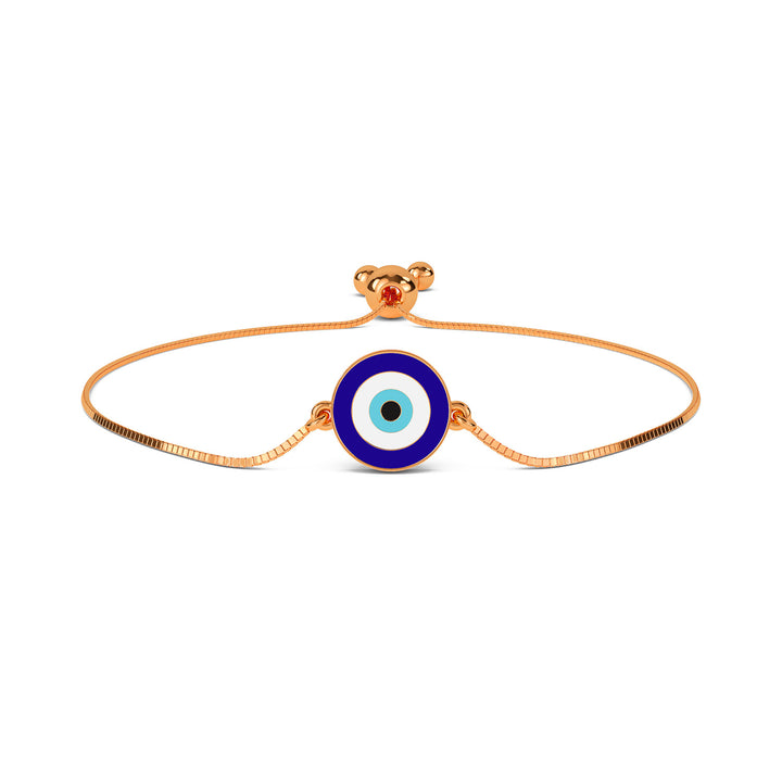 Emry Evil Eye Gold Bracelet
