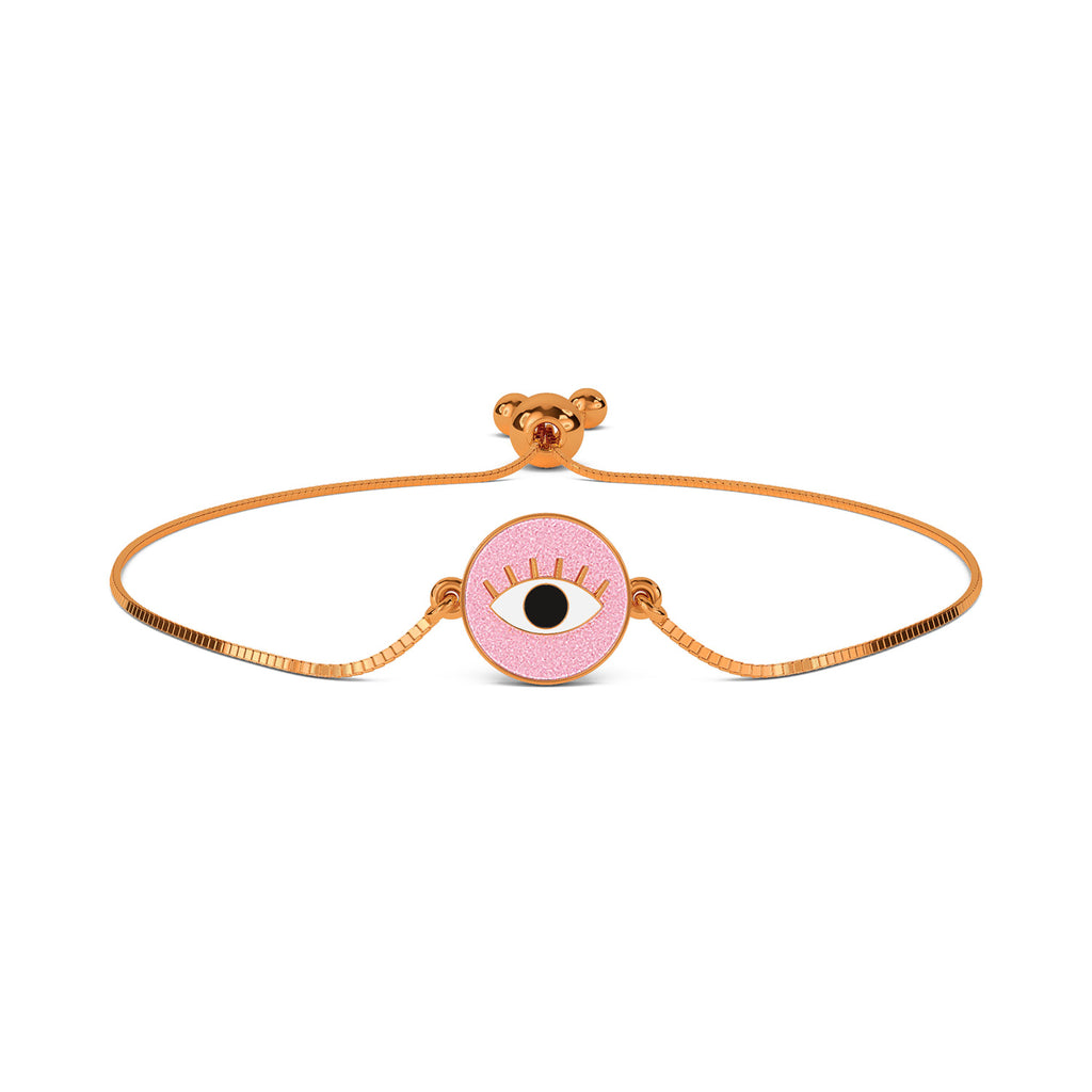Ender Evil Eye Gold Bracelet