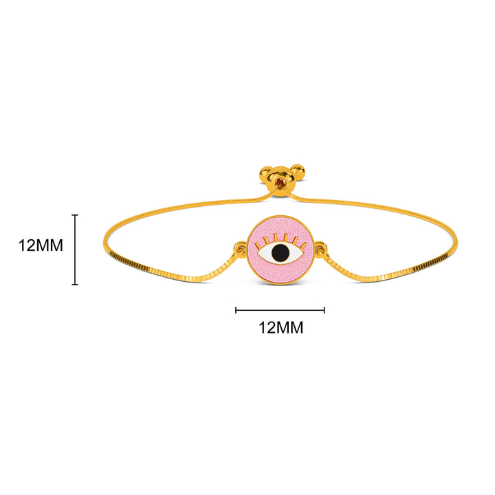 Ender Evil Eye Gold Bracelet