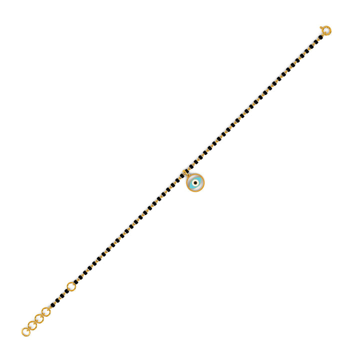 Filiz Evil Eye Detachable Mangalsutra Gold Bracelet