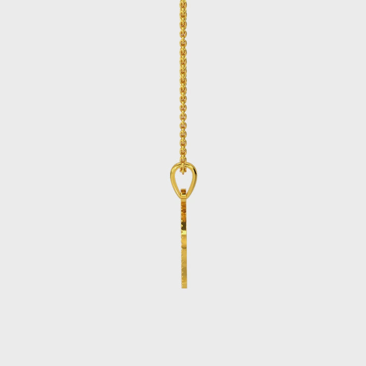 Initial M Pendant