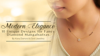 Modern Elegance: 10 Unique Designs for Fancy Diamond Mangalsutras