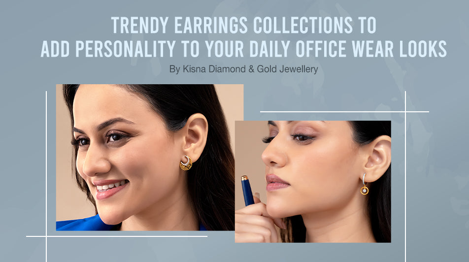 Buy  Latest Earrings Collections From Kisna