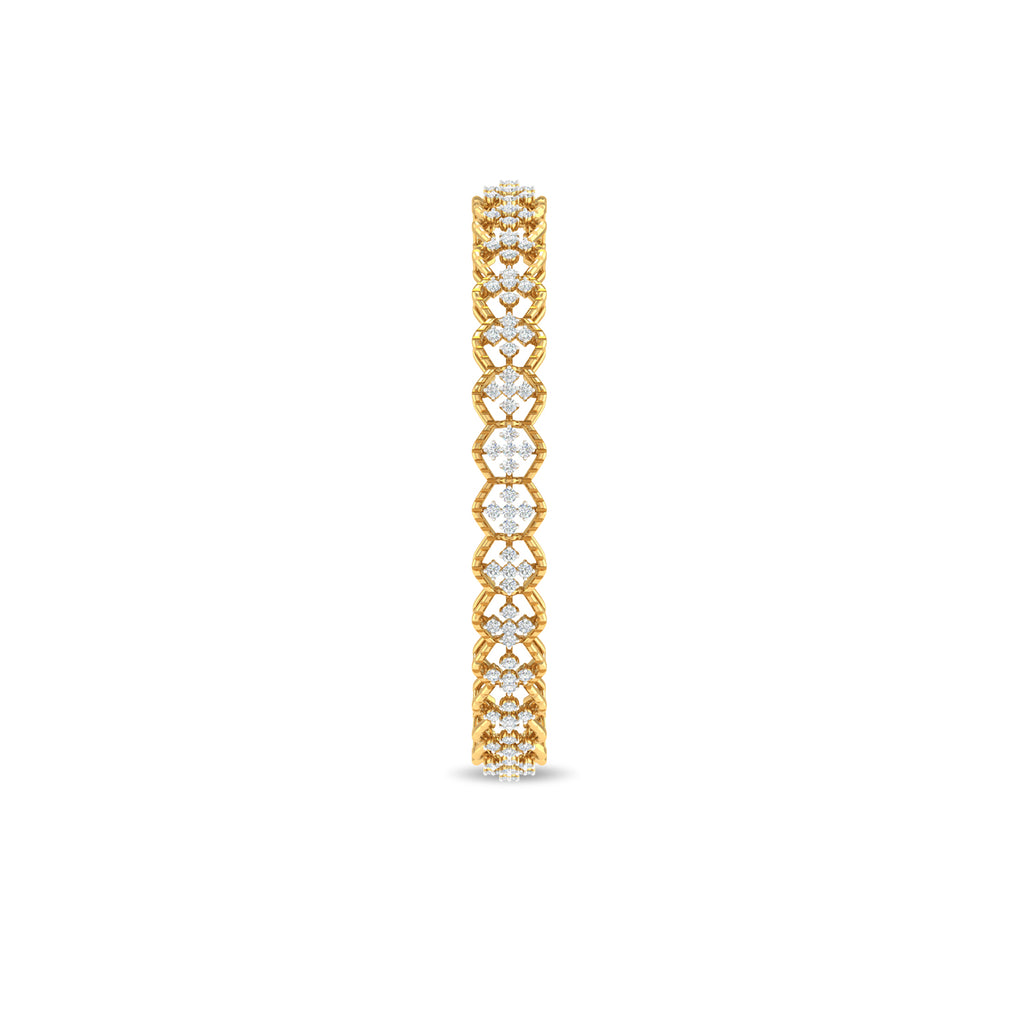 Hexagonal Bangle