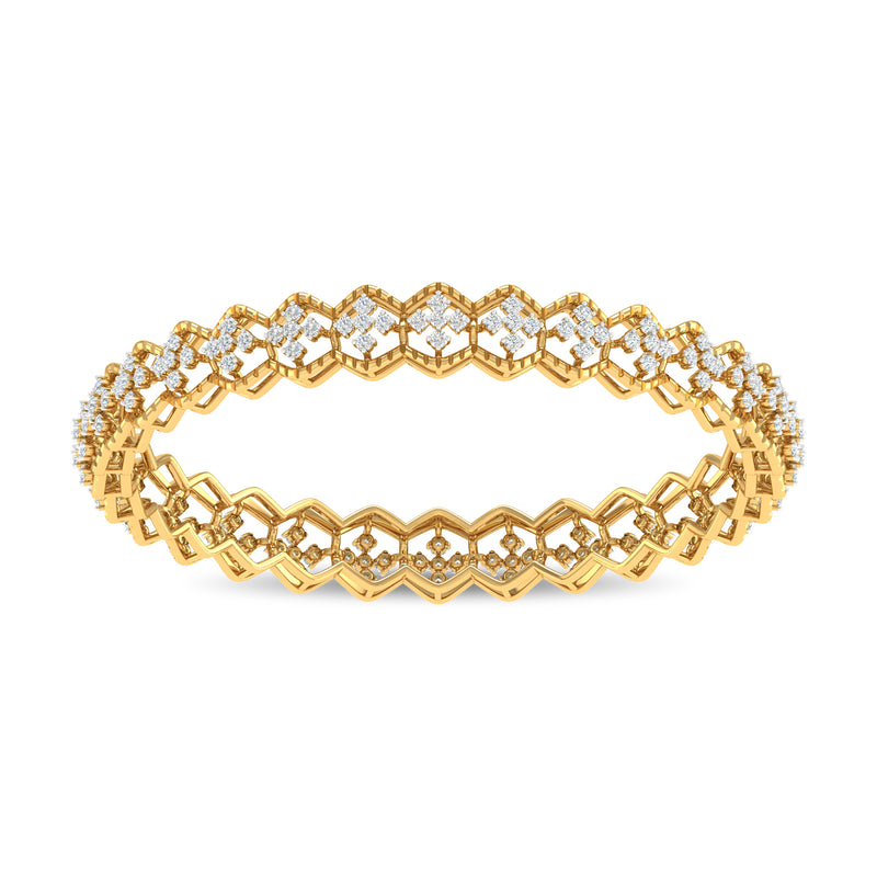Hexagonal Bangle