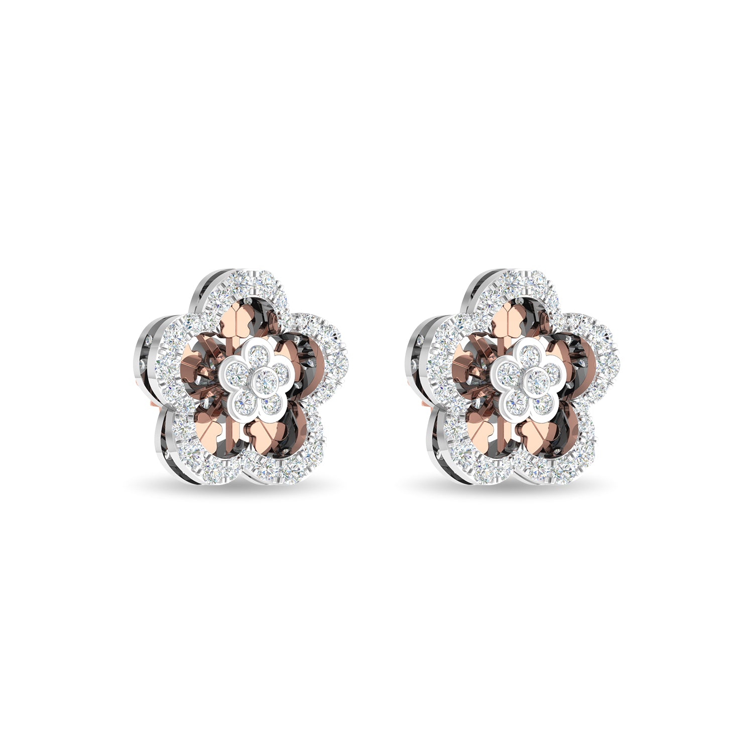Rosebud Studs