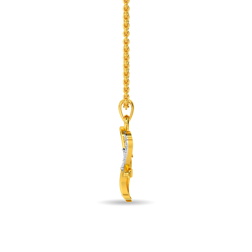 Initial H Pendant