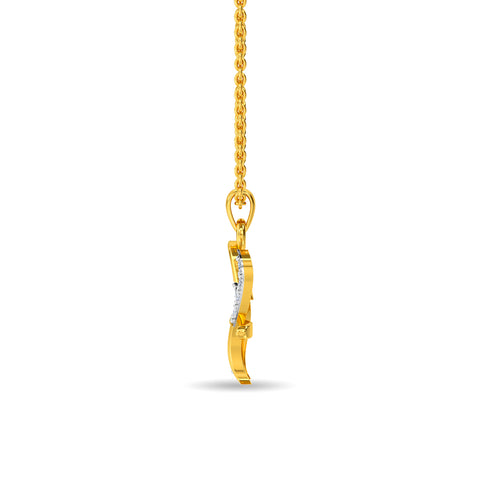 Initial H Pendant