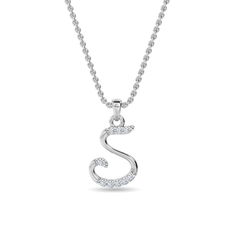 Alphabet S Pendant