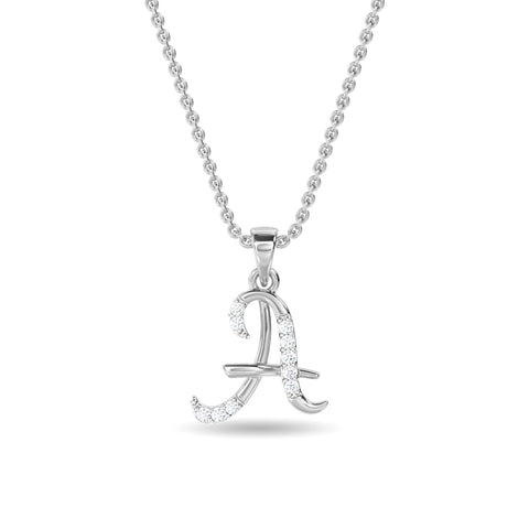 Alphabet A Pendant