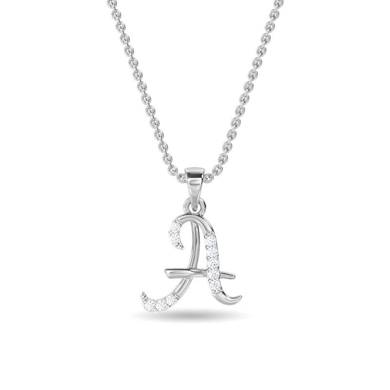 Alphabet A Pendant